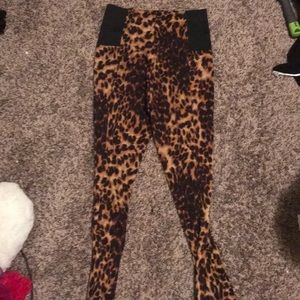 Cheetah print leggings
